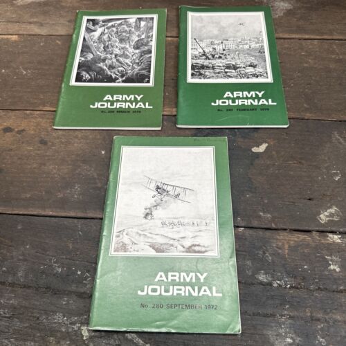 Army Journals X 3 1970’s - Picture 1 of 12