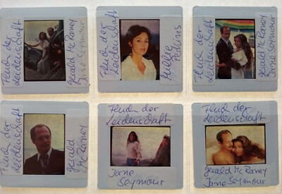 D263 6x Dias/Movie Slides FLUCH DER LEIDENSCHAFT Jane Seymour Millie Perkins #1