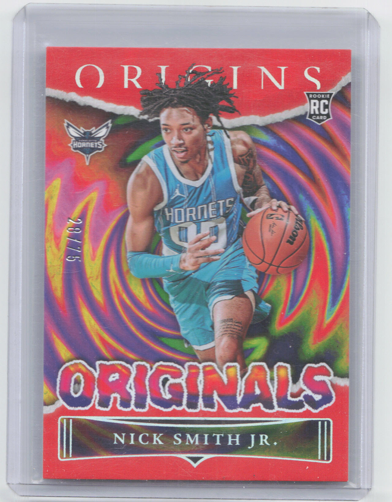 2023-24 Panini Origins #16 Nick Smith Jr. Originals Red #/75