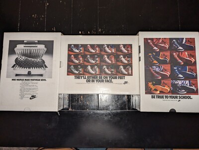 Nike Collectible Jigsaw Puzzle Set of 3 Limited Edition Retro Dunk, AF1, Waffle 