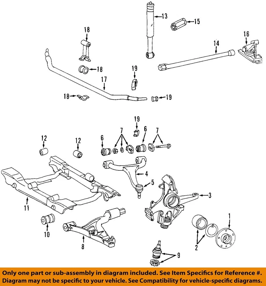 Used Front Suspension Stabilizer Bar fits: 2002 Mercedes-benz Mercedes ml-class Foto 3 de 4
