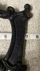 Authentic Antique Ornate Scroll / Harp Style Cast Iron Boot Scraper Late 1800s — photo 6