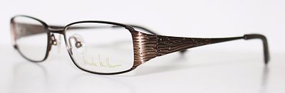 NICOLE MILLER BAYARD C02 BROWN Designer Optical Eyeglass Frame Women