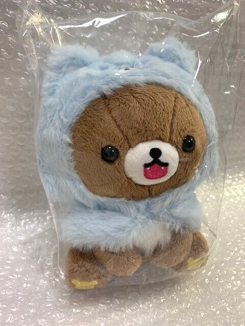 Rilakkuma Aokogu no Otomari Chairoikoguma Plush Aoi ko ookami