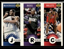 1996-97 Collector's Choice #M20 / M47 / M90 Jackson / Robinson / Cheaney 1103H