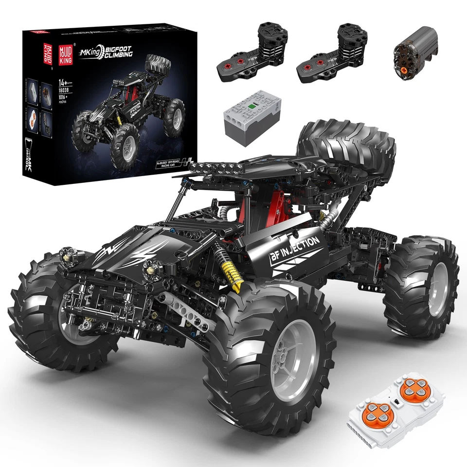 Mould King 18038 Offroad Rennwagen  Fahrzeug Bausatz Klemmbausteine Spielzeug