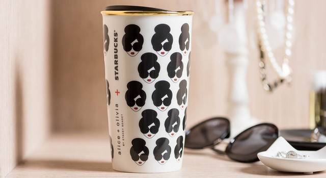 starbucks alice and olivia tumbler