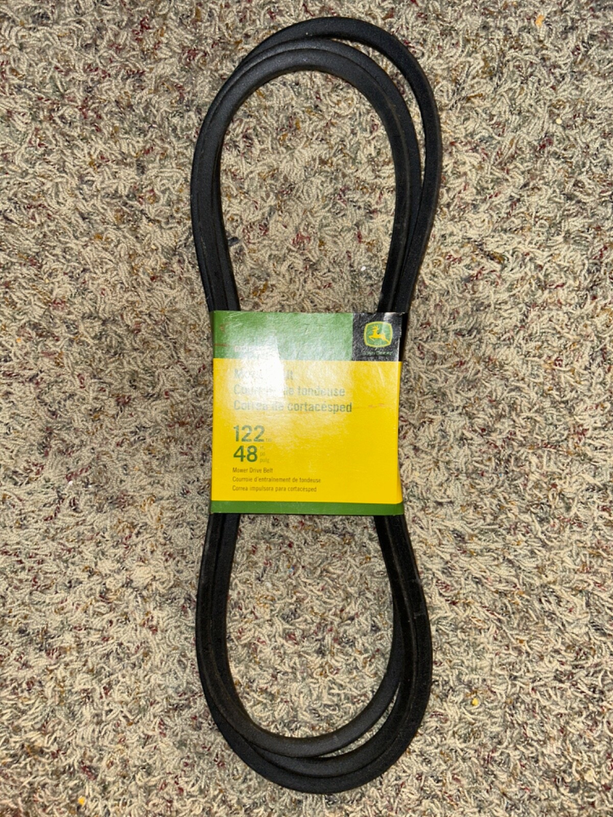John Deere OEM 48 inch Mower Deck Belt GX21833 eBay