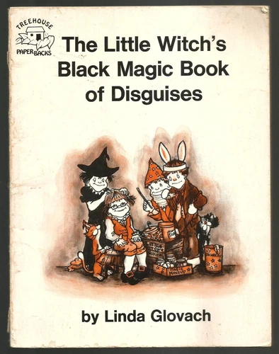 Vintage Children's Book THE LITTLE WITCH'S BLACK MAGIC BOOK OF DISGUISES Glovach