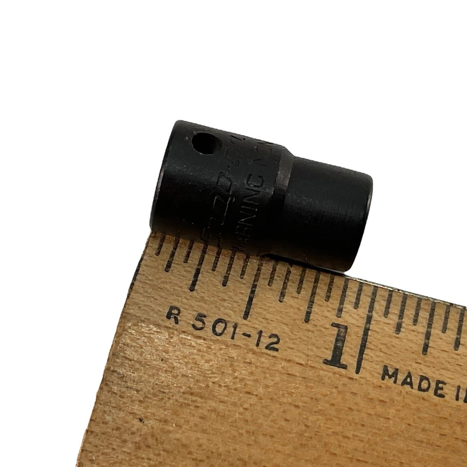 Snap-on Tools GM8B 1/4" Drive 1/4" SAE 6-Point Shallow Socket USA Snap On - Image 3 of 4