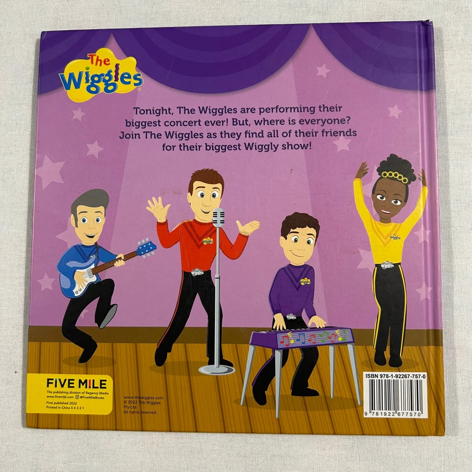 The Wiggles  The Big Wiggly Concert  Hard Cover Book 2022 - Image 2 of 4