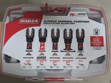 New Diablo Universal Fit Wood and Metal Oscillating Blade Set 5-Piece DOU5SPC