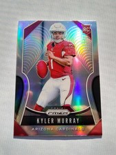 2019 Panini Prizm Kyler Murray Silver Prizm Rookie Card RC #301 VIKINGS. rookie card picture