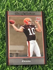 2007 Bowman Chrome Brady Quinn #BC57 Rookie RC Cleveland Browns