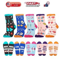 5Pcs Funny Animal Socks for Women  Girls  Cotton Crew Socks, Cute Comfortab...