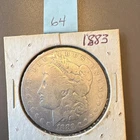 Morgan Silver Dollar $1 Coin 1883 Silver Composition 0.9 Silver Uncertified