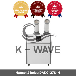 Hansol 2 holes DAKC-27S-H Portable Air Conditioner No Outdoor Unit Required