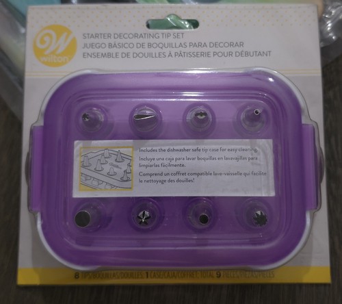 NEW WILTON 8 TIPS STARTER DECORATING TIP SET - 第 1/3 張圖片