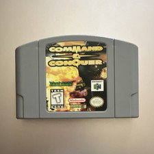 Nintendo Command & Conquer Nintendo 64 N64 Game Cartridge, T, NTSC-U/C