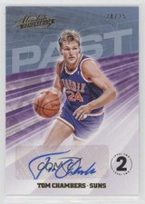 2018-19 Panini Absolute Memorabilia Past Level 2 24/25 Tom Chambers Auto 9ih