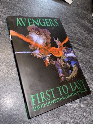 The Avengers: First to Last Marvel Comics 2008 HC, FREE SHIPPING David, Olivetti