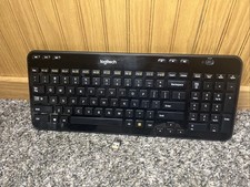 Logitech K360 Wireless Keyboard, Black , w/ Unifying USB Receiver / Dongle