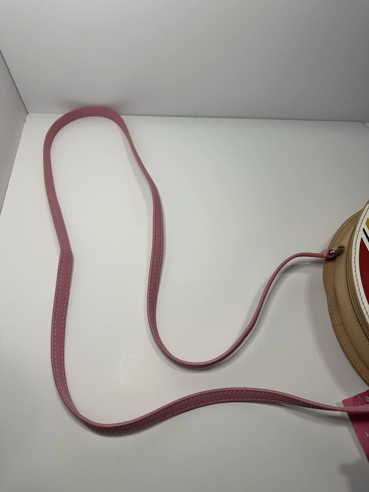 Tracolla Kate Spade nuova con etichetta Spice Things Up cammello pelle multicolore