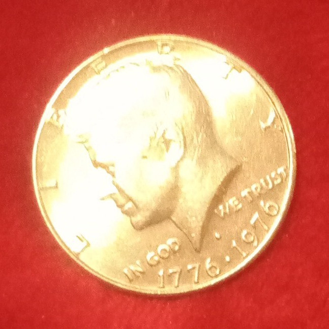 bicentennial kennedy half dollar 1776-1976 50c philadelphia business strike