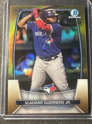 2023 Bowman Chrome National NSCC Vladimir Guerrero Jr. Gold /50 Blue Jays