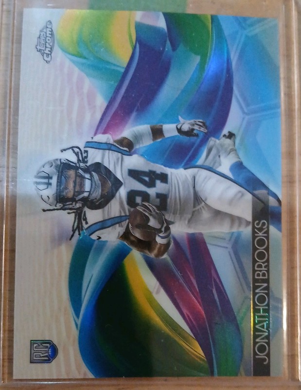 2024 Topps Chrome H-16 Jonathon Brooks Helix RC Case Hit SSP Carolina