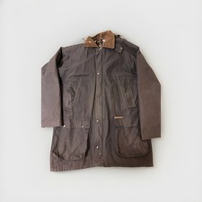 Dickies Vintage Workwear Westfield Wax Jacket Green Medium 