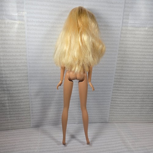 G20 ~ MUÑECA ARTICULADA CARA BARBIE RUBIA FASHION FEVER 2005 DESNUDA ÚNICA - Imagen 4 de 11