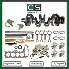 RANGE ROVER JAGUAR INGENIUM 204DTA 2.0D TWIN TURBO FORGED CRANKSHAFT REBUILD KIT