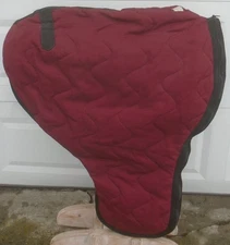 Style Stable Heavy Duty Cordura Padded Western Saddle Bag Case Carrier~BURGUNDY