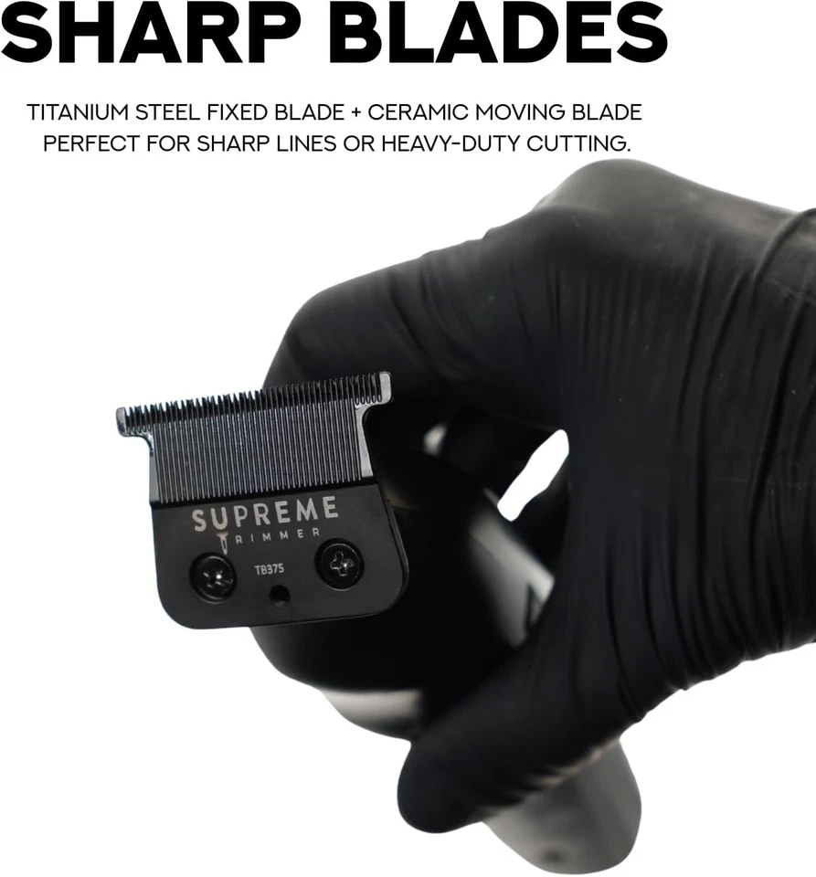 Supreme Trimmer Vader Lite ST3700 - Cordless Beard, Hair & Body Trimmer - Black - Image 2 of 4