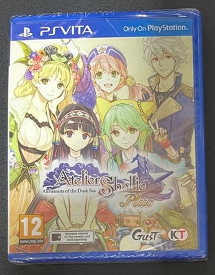Atelier Shallie Plus Alchemists Of The Dusk Sea PS Vita * NEU SEALED PAL * RAR