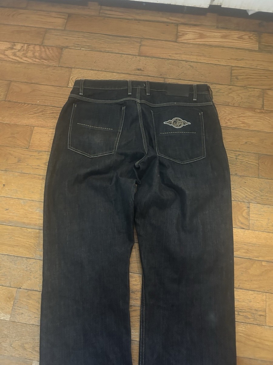 Vintage Sean John Jeans 36x32 Dark Wash Baggy Loose Y2K Skater