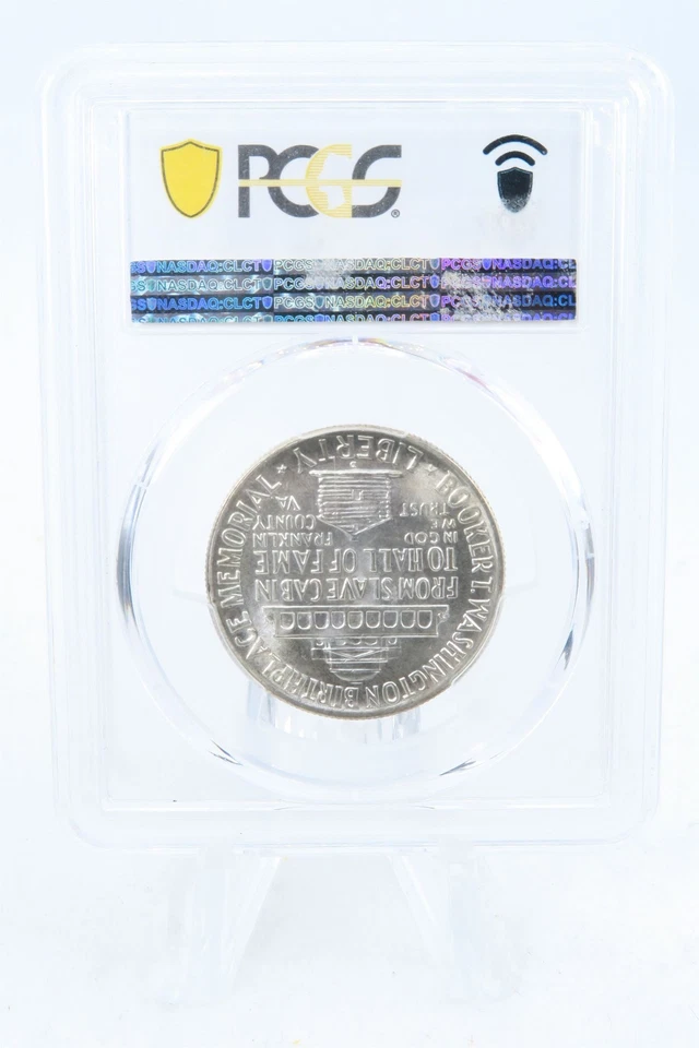 1948-D PCGS MS65 Booker T. Washington Classic Commemorative Half Dollar 50C - Image 2 of 2