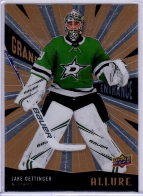 2020-21 Upper Deck  Allure Jake Oettinger Grand Entrance Card # GE-22