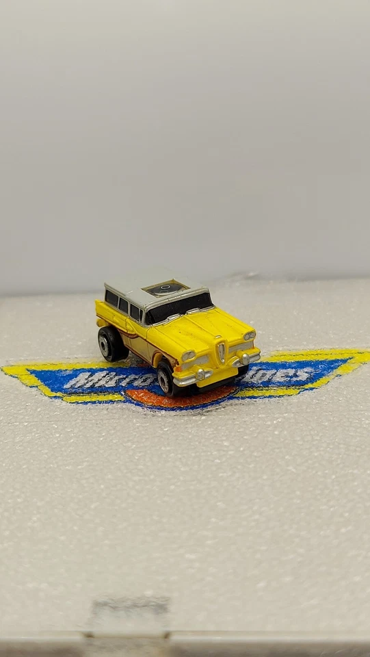 Micro Máquinas #12 OJOS PRIVADOS Edsel Amarillo Foto 4 de 4