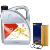 MotoröL Set 5W-40 5 Liter + ÖLfilter SH 4036 P FüR Audi A8 A6 Aant A6