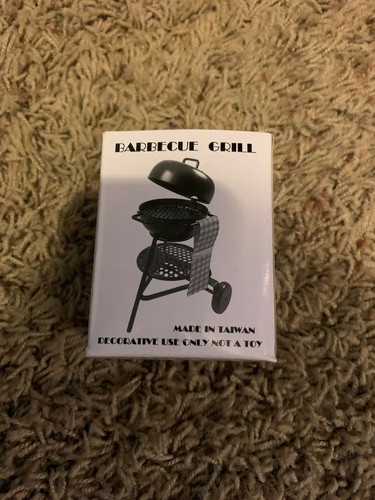 Dollhouse Miniatures 1:12 Scale Barbeque Grill #AZG8628