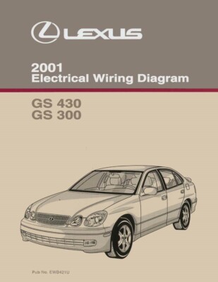 2001 Lexus GS 430, GS 300 Wiring Diagrams Manual | eBay