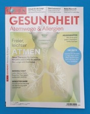 Focus Gesundheit 02 / 2021 Nr.74 Atemwege & Allergien  NEU +  ungelesen 1A 