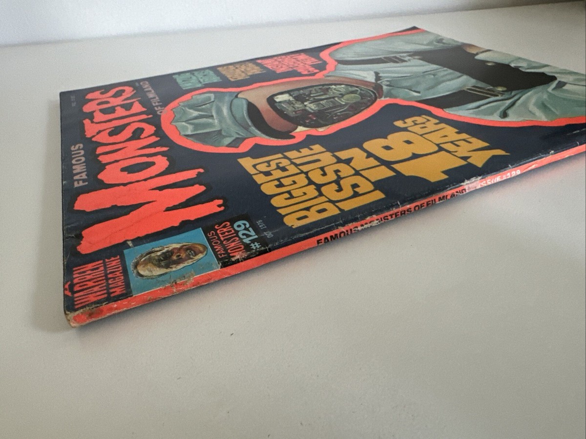 famous MONSTERS マガジン VINTAGE 1976 # 129 FAMOUS MONSTERS MAGAZINE | eBay