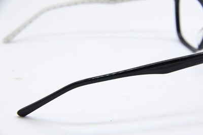 Isaac Mizrahi IM 30031 Eyeglass Frames BK 52 16-135mm Black plastic white dots ISAAC MIZRAHI IM 30031 BK BLACK WHITE CLEAR AUTHENTIC  main image 3