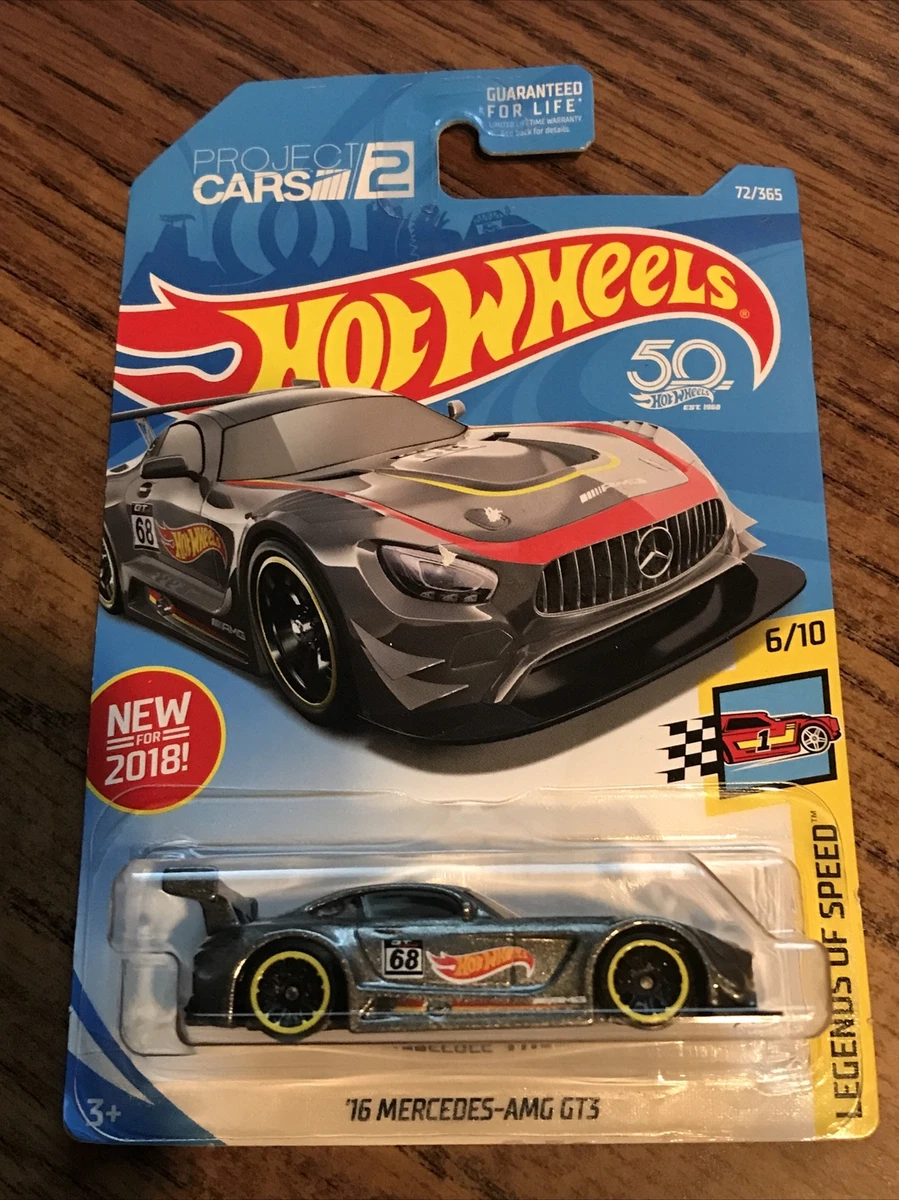 Hot Wheels 2018 Legends of Speed 16 MERCEDES AMG GT3 72
