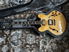 epiphone sheraton ii pro with hard case and attachable pick guard