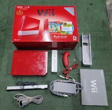 Nintendo Wii New Super Mario Bros. Pack Red Console (RCLSRAAK) for sale  online