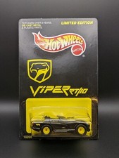 Hot Wheels Limited Edition #19998 Dodge Viper RT/10 Real Riders Vintage 1997